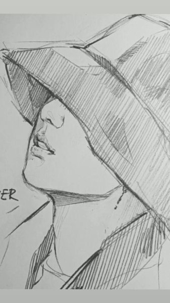 BTS легкие портреты Чонгук