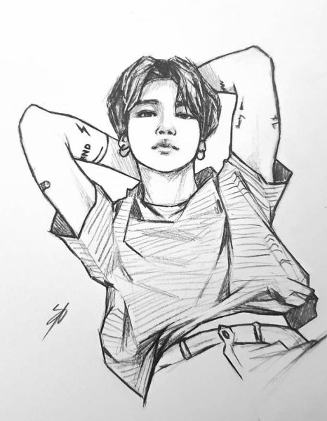 Портрет БТС Jungkook