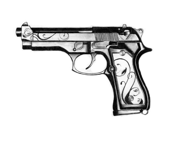 Беретта 92 рисунок