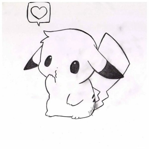 Маленькие рисунки для срисовки