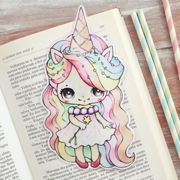 Кавайные рисунки в скетчбуке