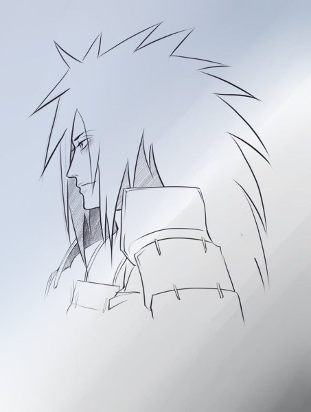 Наруто раскраска Madara