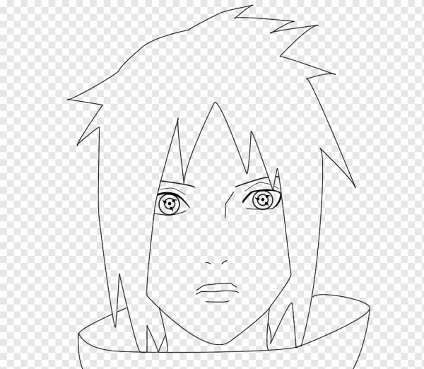 Мадара Учиха для срисовки