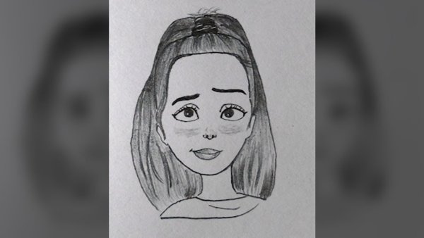 Рисунок ИНСТАСАМКИ лёгкий