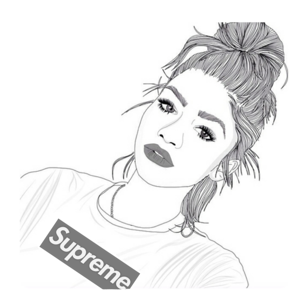 Раскраска ИНСТАСАМКИ