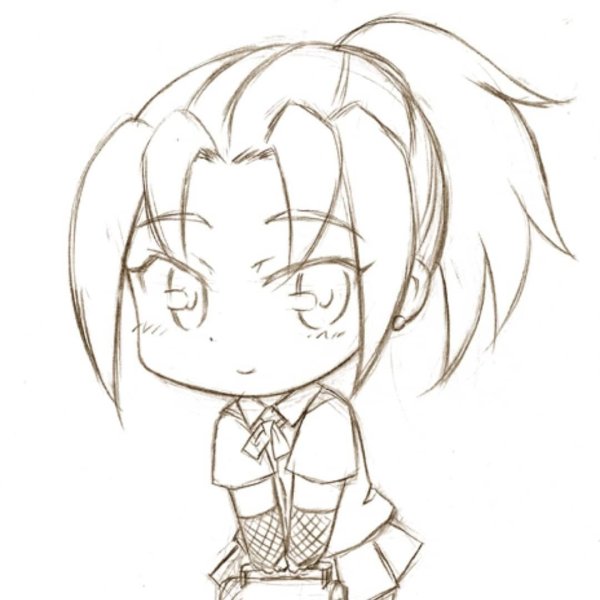 Картинки для срисовки Чиби