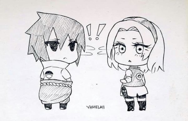 Чиби мальчики для срисовки