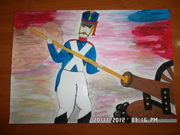 Бородино иллюстрации к стихотворению легкие