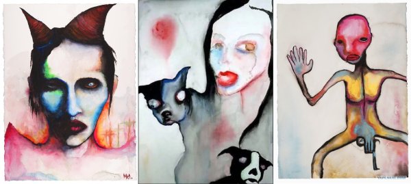 Жуткие картины карандашом