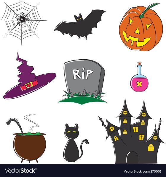 Рисунки на Хэллоуин