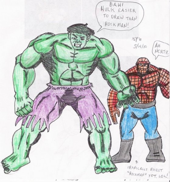 Халк рисунок легкий
