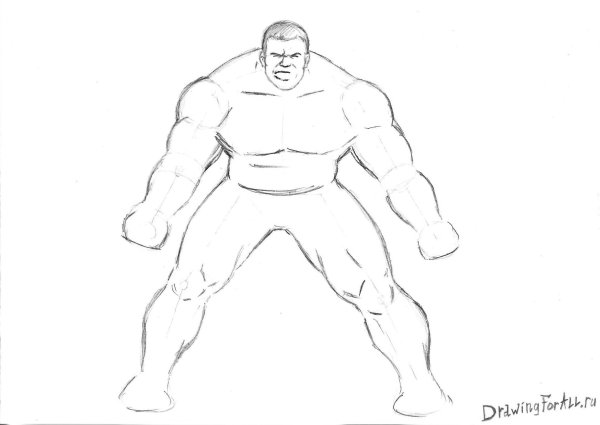 Халк карандашом