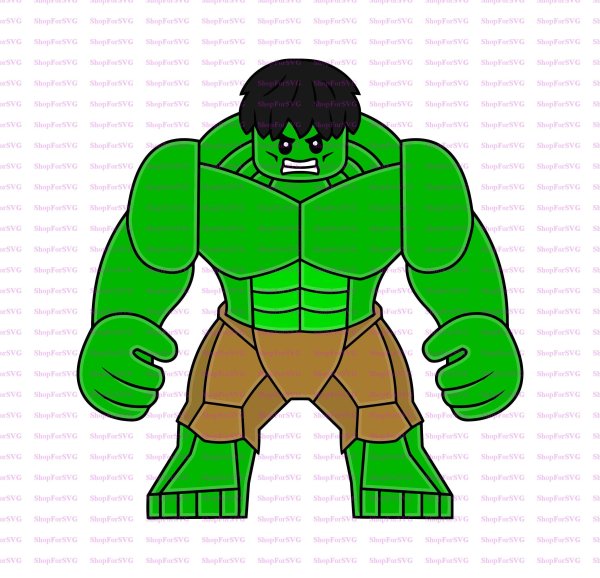 Халк рисунок пошагово