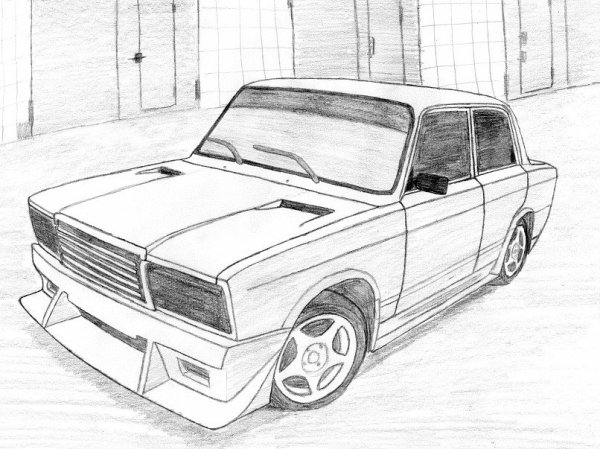 Москвич 412 рисунок
