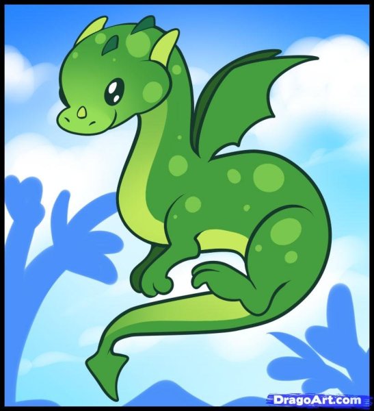 Дракончики для детей