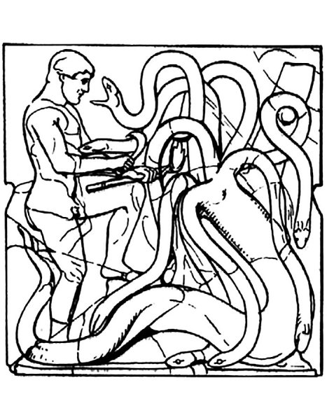 2 Подвиг Геракла Лернейская гидра