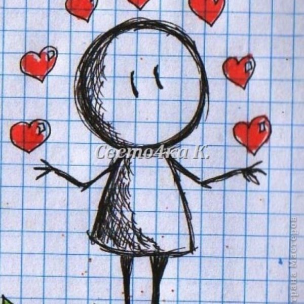 Грустные рисунки