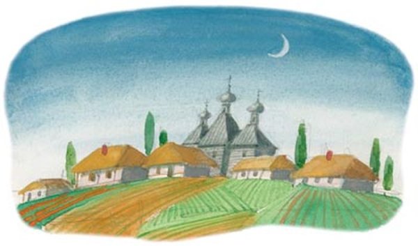 Н В Гоголь Заколдованное место рисунки