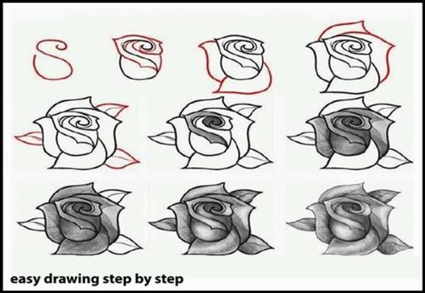 Пошаговое рисование для малышей