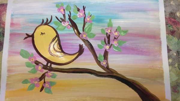 Рисунки на весеннюю тематику