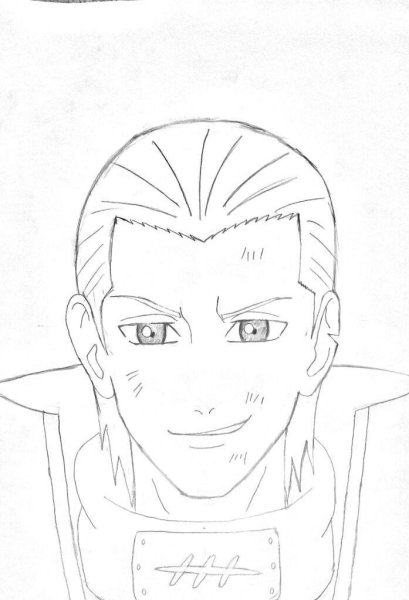 Hidan Наруто рисунок