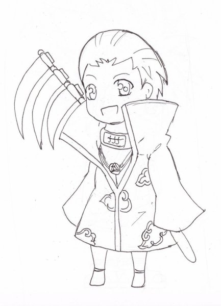 Хидан Наруто Чиби