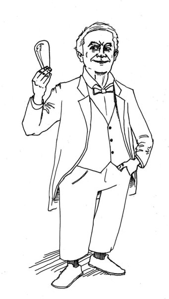 Раскраска Эдисон