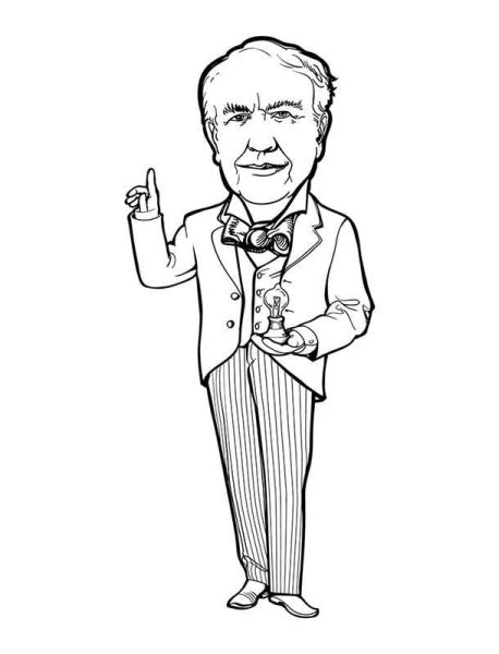 Рисунки Эдисона и Кати