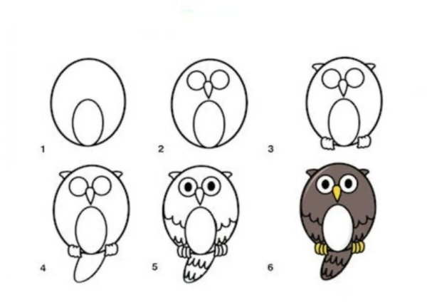 Урок рисования собаки для детей