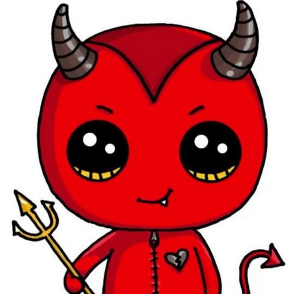 Демон рисунок карандашом