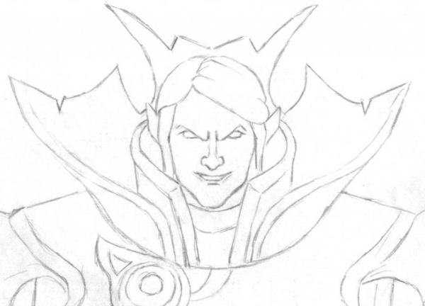 Ято Бездомный Бог для срисовки