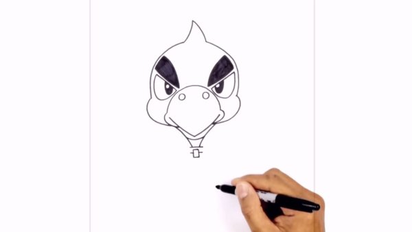 Рисунки БРАВЛЕРОВ по этапно