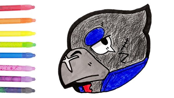 Нарисовать Макса из Brawl