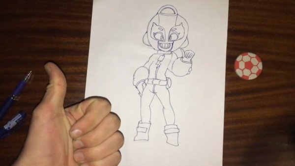 Раскраски Браво старс тренер Майк