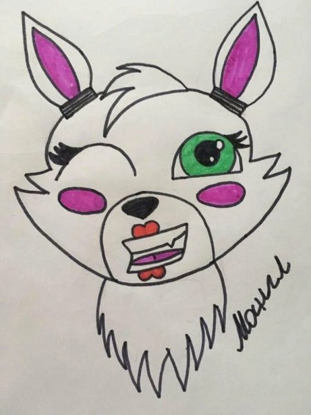 Картинки ФНАФ для срисовки