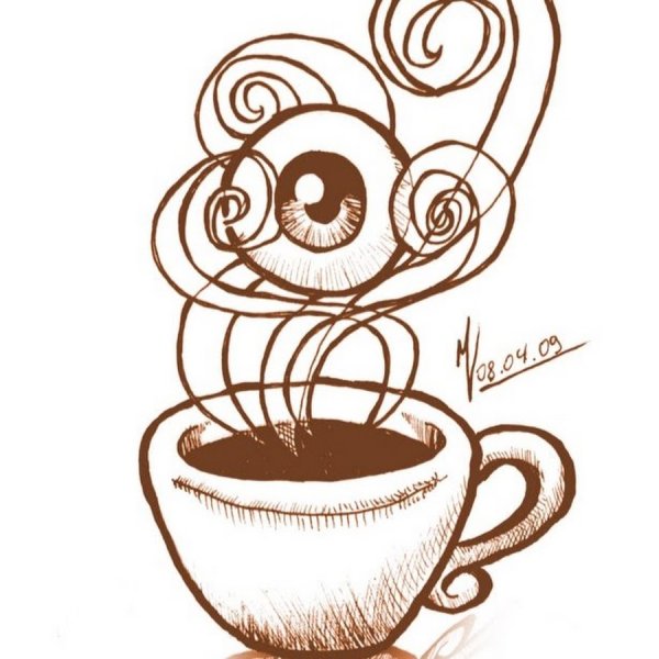 Чашка рисунок