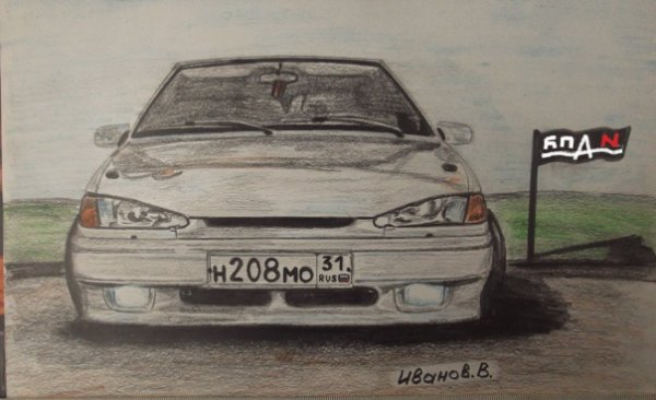 Рисунки БПАН ВАЗ 2114
