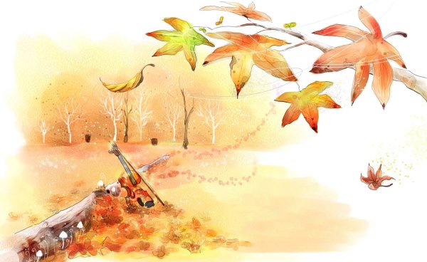 Осенние рисунки