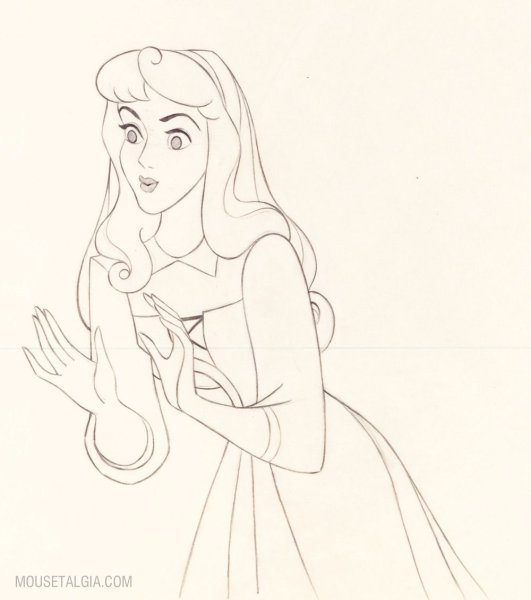 Шарль Перро спящая красавица рисунок