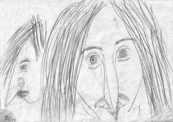 Гоголь Николай Васильевич шарж