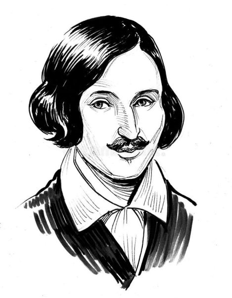 Гоголь Николай Васильевич зарисовки