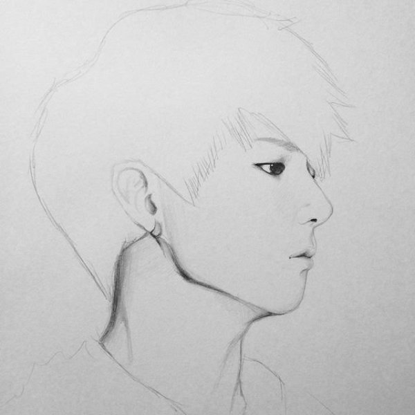 БТС для срисовки Чимин