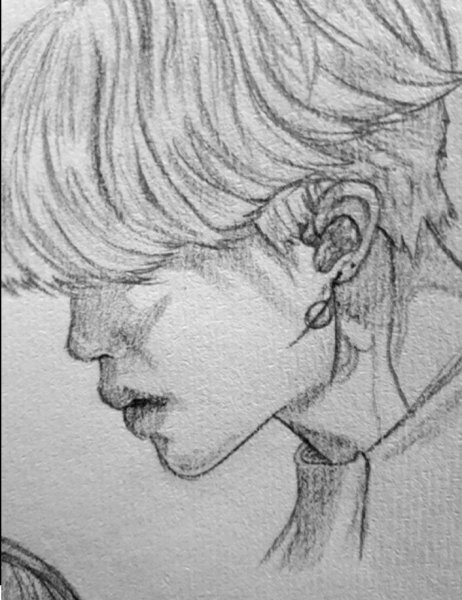 БТС для срисовки Тэхен