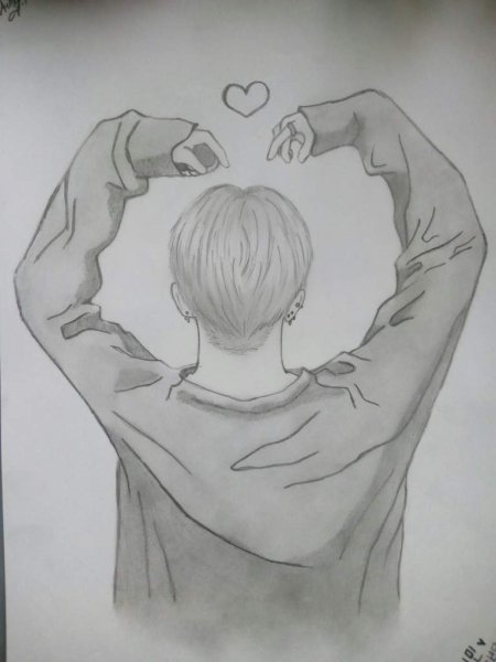 Тэхен Хваран рисунок