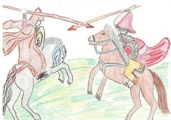 Один из эпизодов Куликовской битвы