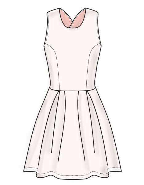 Платья для срисовки