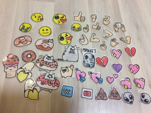 Стикеры наклейки для личного дневника