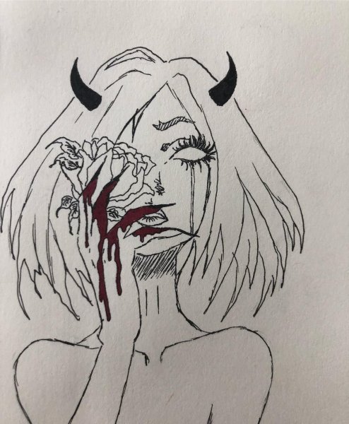 Рисунки карандашом одиночество