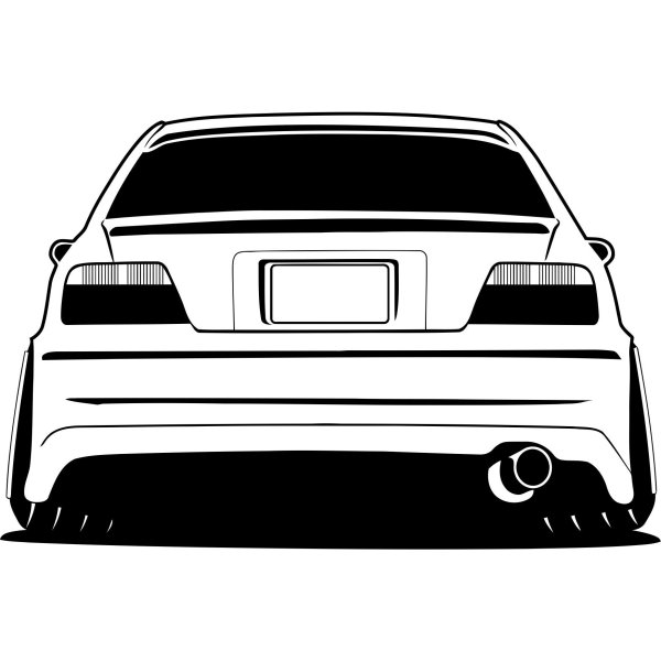 Toyota Chaser jzx100 рисунок