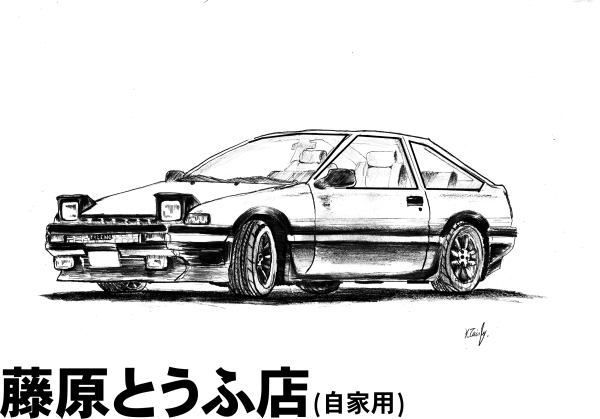 Nissan Skyline r32 рисунок
